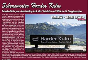 Reiseführer Harder Kulm